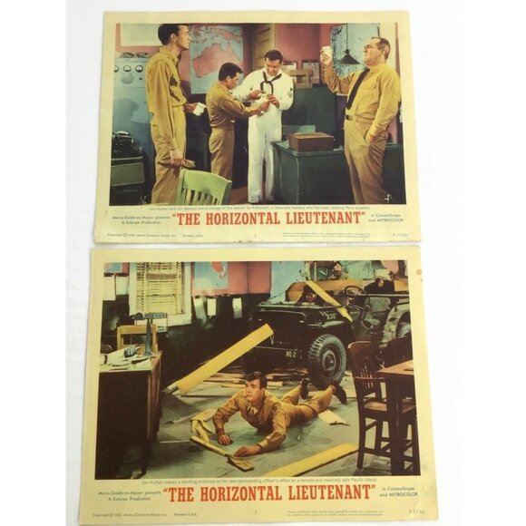 10 - 1950s 60s Movie Lobby Cards Mixed Lot 11x14 Vintage War & Peace Tobacco Rd - Picture 8 of 14